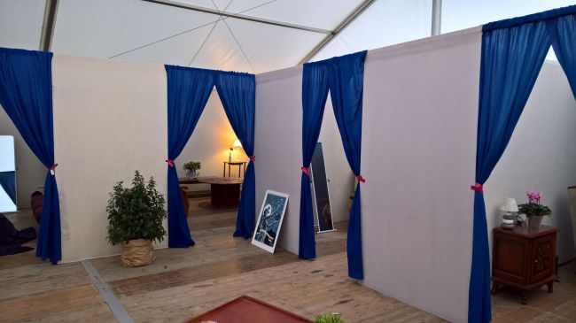 Location d'une structure de 250 m² pour création de loges lors du festival Ouest Park